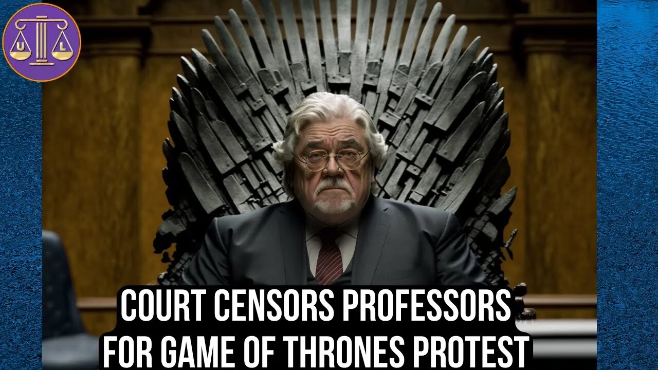 Professors defy court censorship