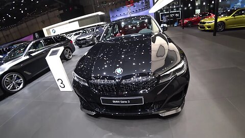 BMW stand Geneva 2019 FACELIFT M760Li, BRUTAL G20 M340i and MORE WIDEANGLE [4k]