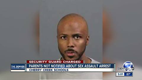 Cherry Creek Schools didn't tell parents of security guard arrest