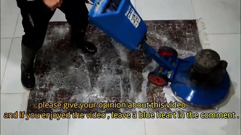 extremely dirty wet carpet cleaning satisfying rug cleaning asmr