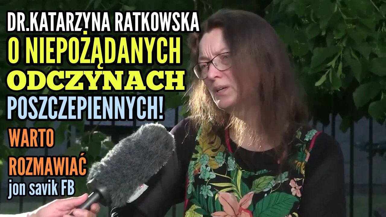 DR.KATARZYNA RATKOWSKA #ratkowska #wartorozmawiac