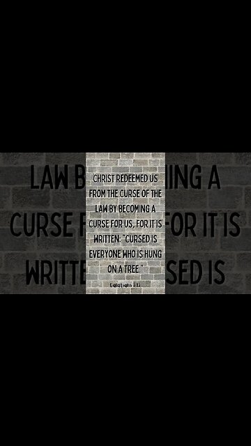 Galatians 3:13 #shorts