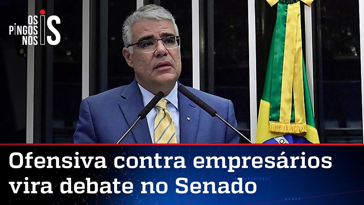 No Senado, Girão enquadra petista e critica ação contra empresários