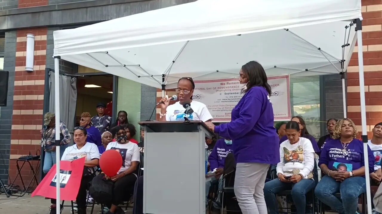 7th Annual National Day Of Remembrance Gathering 306 W 128th St Harlem Mothers Save
