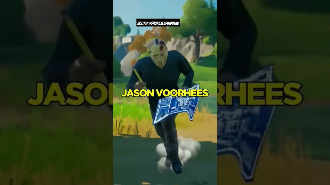 Jason sexta feira 13 no fortnite!!!! #viral #fortnite #shorts