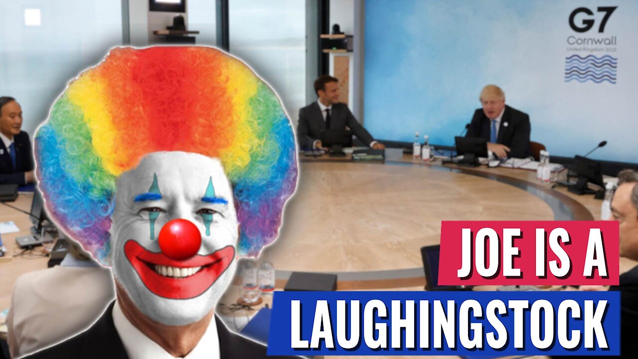 JOE BIDEN BECOMES LAUGHINGSTOCK OF THE WORLD IN HUMILIATING TRIP ABROAD - WATCH THIS