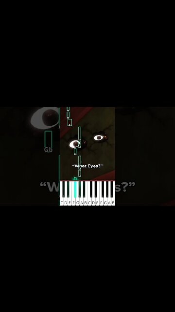 Don't Look At Me With Those Eyes (DOORS On ROBLOX) - Octave Piano Tutorial