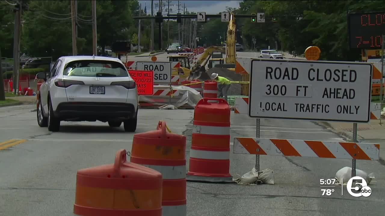 Road construction leaves Westlake neighborhood frustrated about through traffic