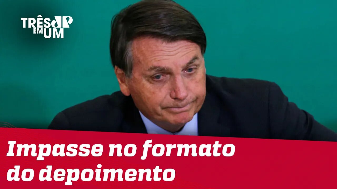 Bolsonaro deixa de prestar depoimento à Polícia Federal