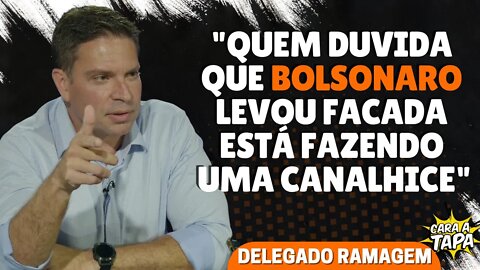 DELEGADO RAMAGEM ANALISA A INVESTIGAÇÃO DA FACADA EM BOLSONARO