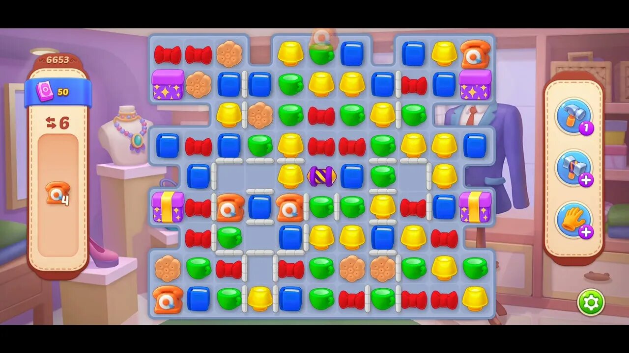 Playrix Homescapes Gameplay Walkthrough Level 6653