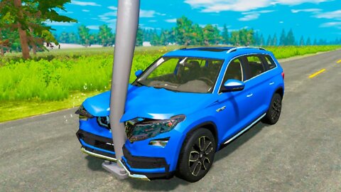 Skoda Karoq VS Pillar – BeamNG.Drive