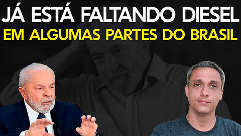 LULA conseguiu! Já está faltando diesel no Brasil e vai piorar