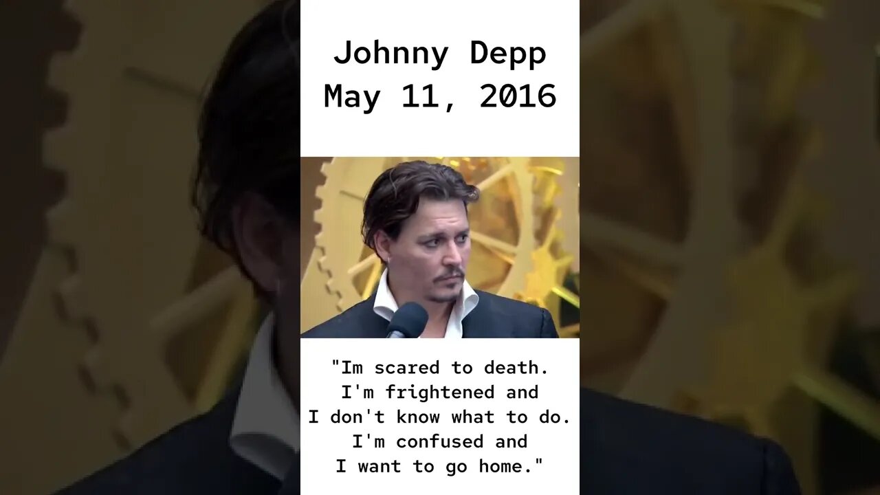 Johnny Depp Cries For Help From Amber Heard