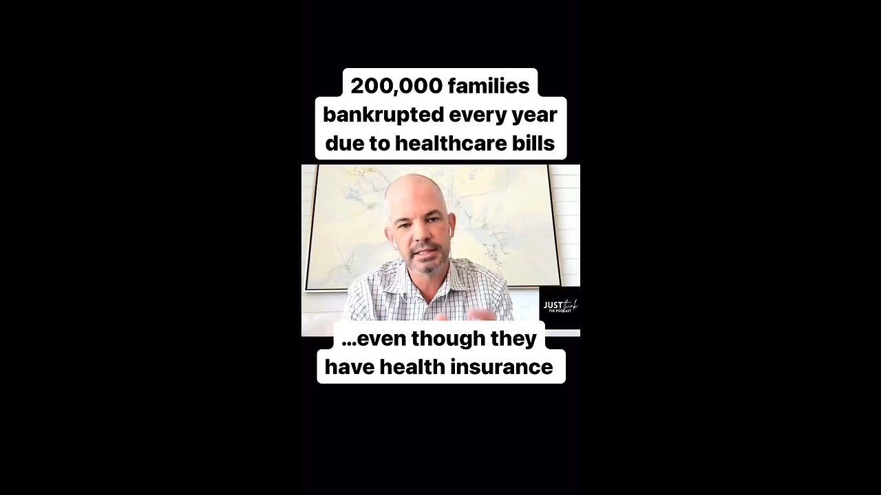 Bankrupt with health insurance!