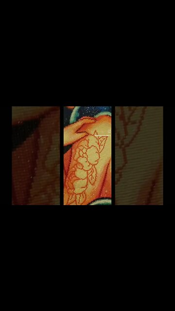 One of my favorite diamond painting finishes #shorts #distractedbydiamonds