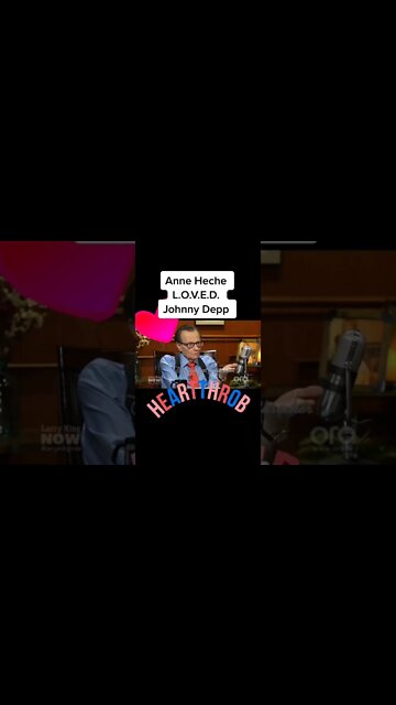 Anne Heche LOVED Johnny Depp ♥️