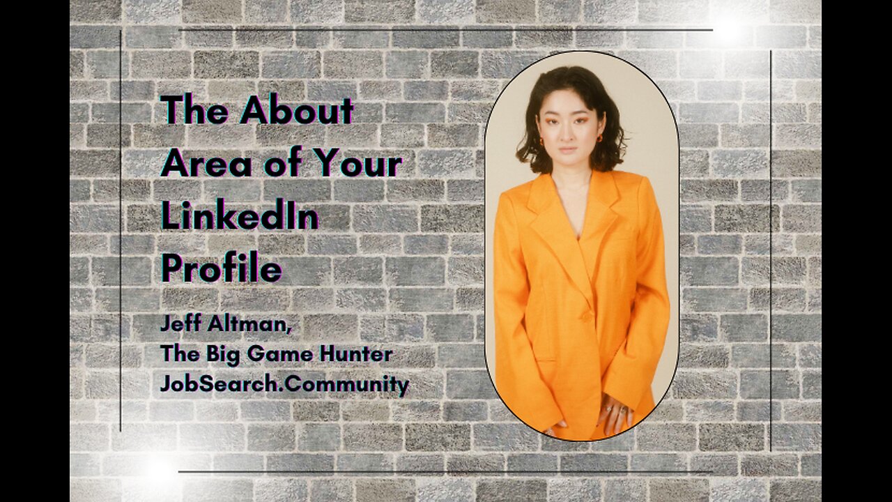 The About Area of Your LinkedIn Profile #shorts