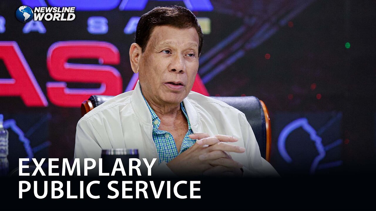 Pastor Apollo C. Quiboloy commends former Pres. Duterte's life and political principles