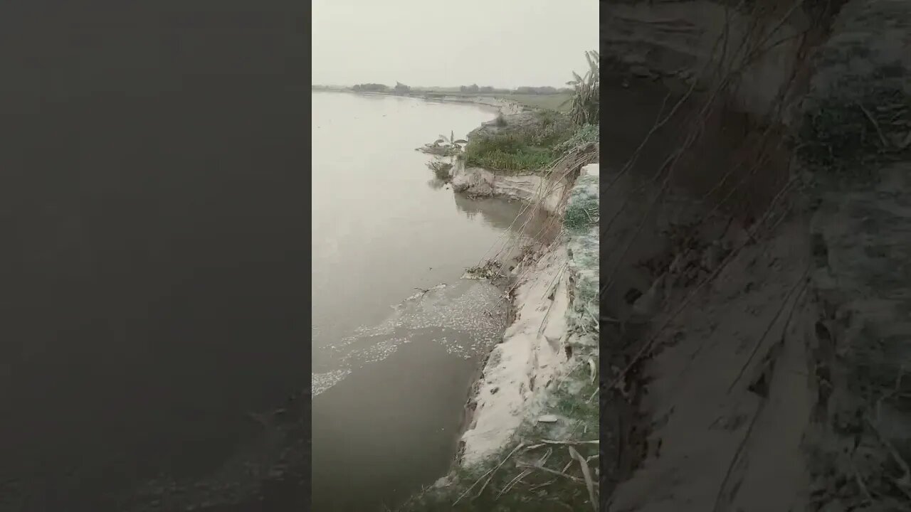 Brahmaputra River Erosion.Assam River Erosion. #vlogvideo #vlog2023 #river #erosion