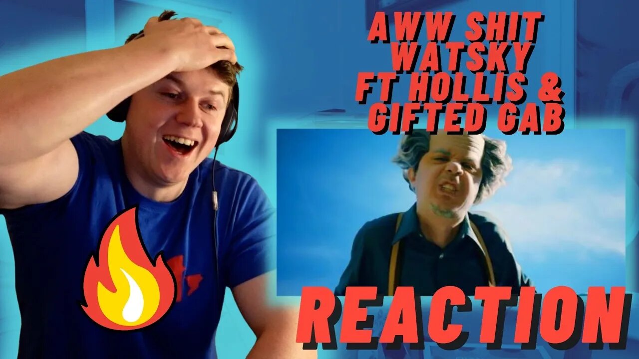 WATSKYS BACK!! AWW SHiT - WATSKY FT HOLLiS & GiFTED GAB((IRISH REACTION!!))
