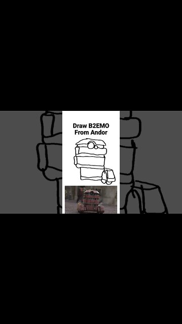 Draw B2EMO from Andor | Star Wars #starwars #andor #starwarsandor