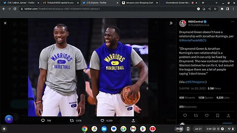 DRAYMOND WAS THE MOTIVATOR NOT LEADER OF GOLDEN STATE !!!