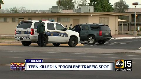 Teen struck and killed in south Phoenix while heading to school