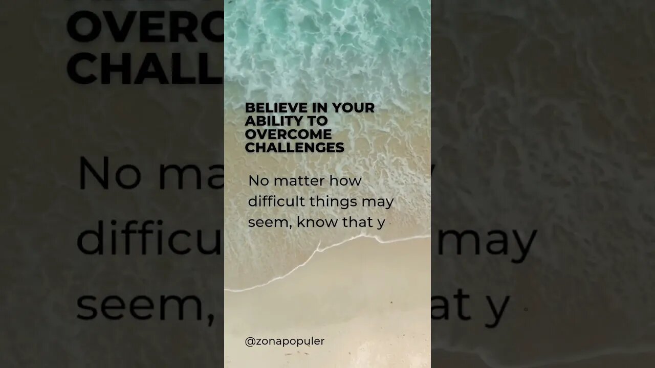 Life Motivation Words "Believe in Your Ability to Overcome challenge" #motivational #qoutes #shorts