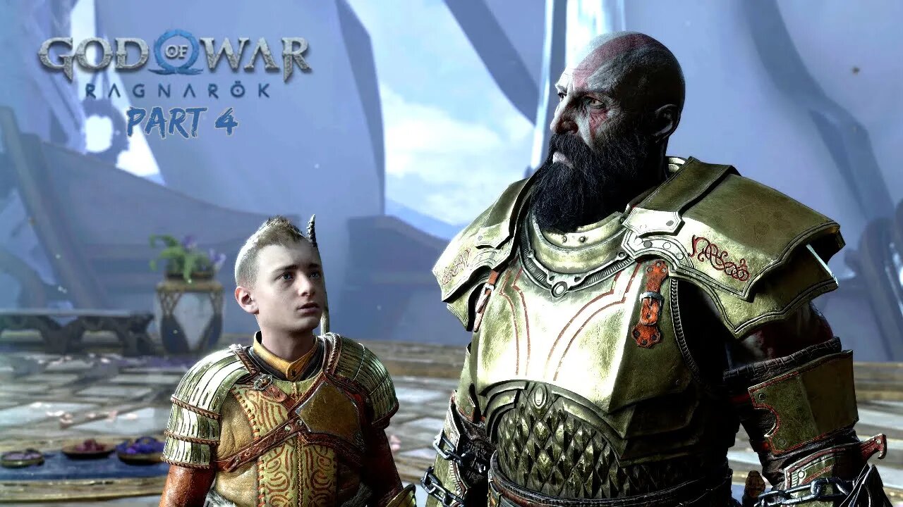 TRAVELING TO ALFHEIM WITH TYR | GOD OF WAR RAGNAROK WALKTHROUGH GAMEPLAY - FAVOR PERFORMANCE (PS5)