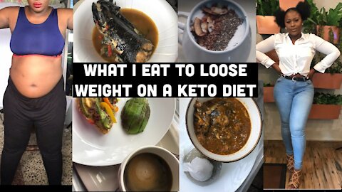 I LOST 35 POUNDS (12KG) EATING THIS ON KETO DIET