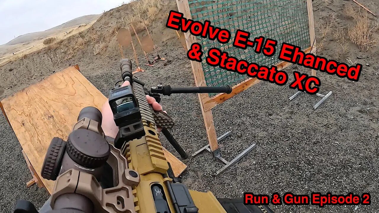 Run & Gun: Evolve Weapons Systems E-15 and Staccato XC FPS (Cinematic)