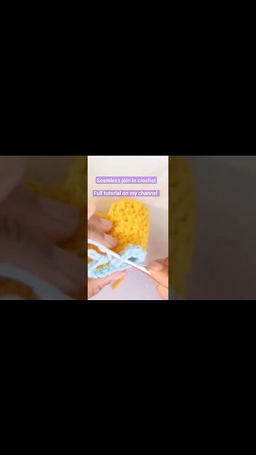 🧶How to Get Rid of Ugly Seams in Crochet While Working In Rounds
