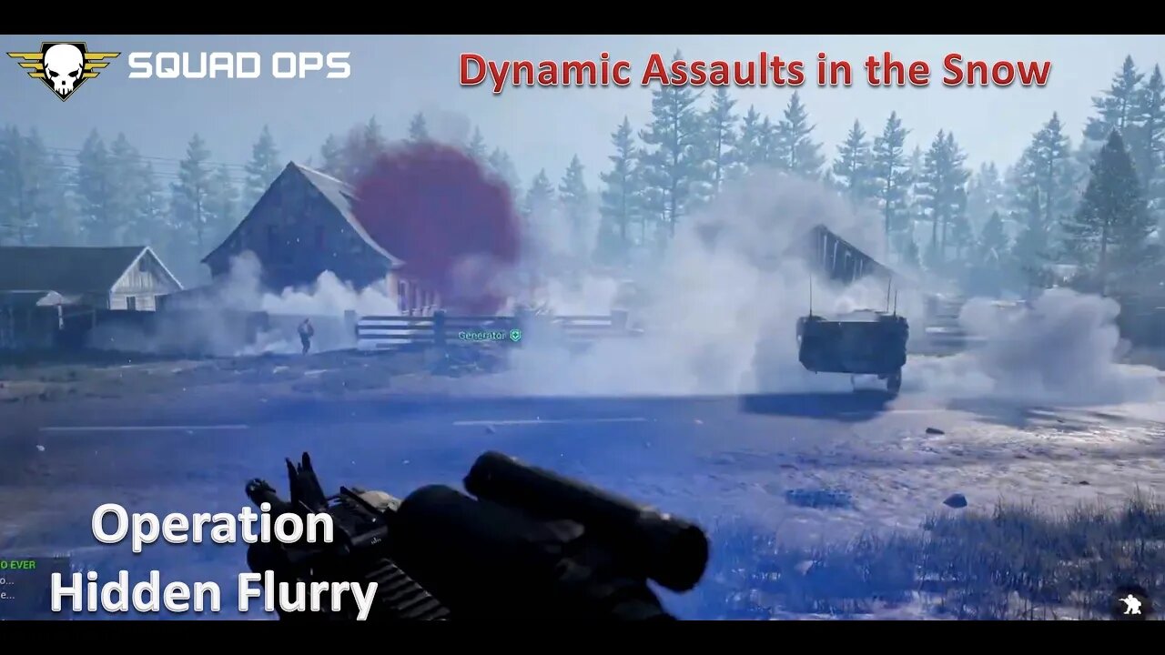 Dynamic Movements in the Snow! l [Squad Ops 1-Life Event] l Operation Hidden Flurry