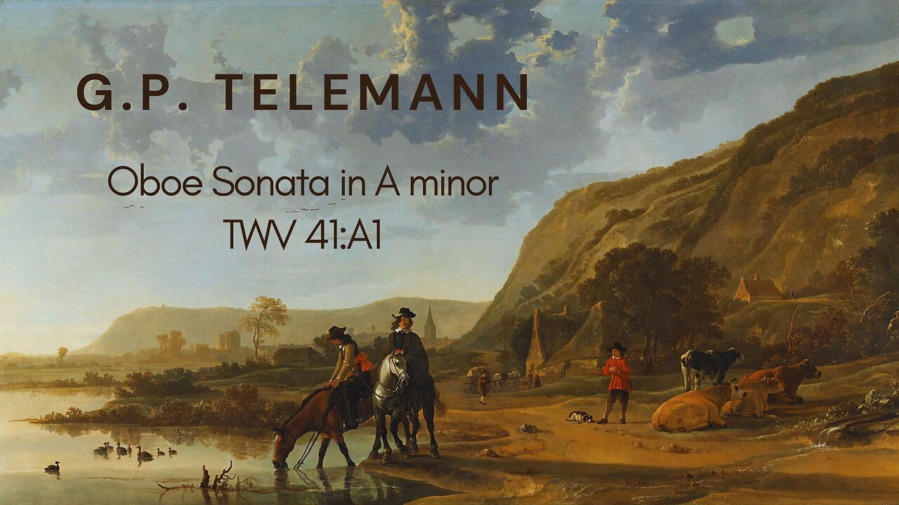 G.P. Telemann: Oboe Sonata in A minor [TWV 41:a3]