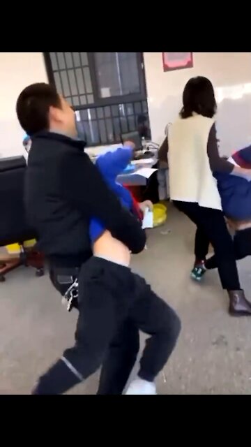 China - Covid's Satanic Cult attacks children!