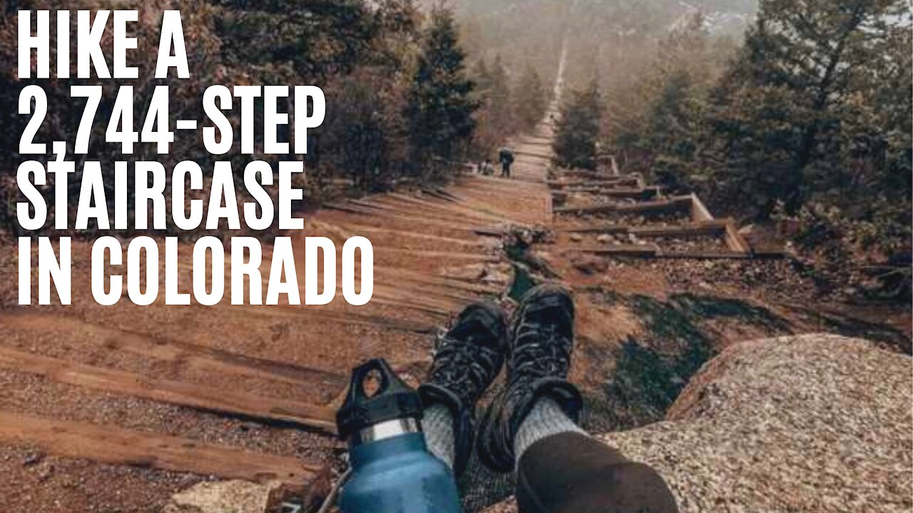 You Can Hike A 2,744-Step Staircase Up To The Clouds In Colorado