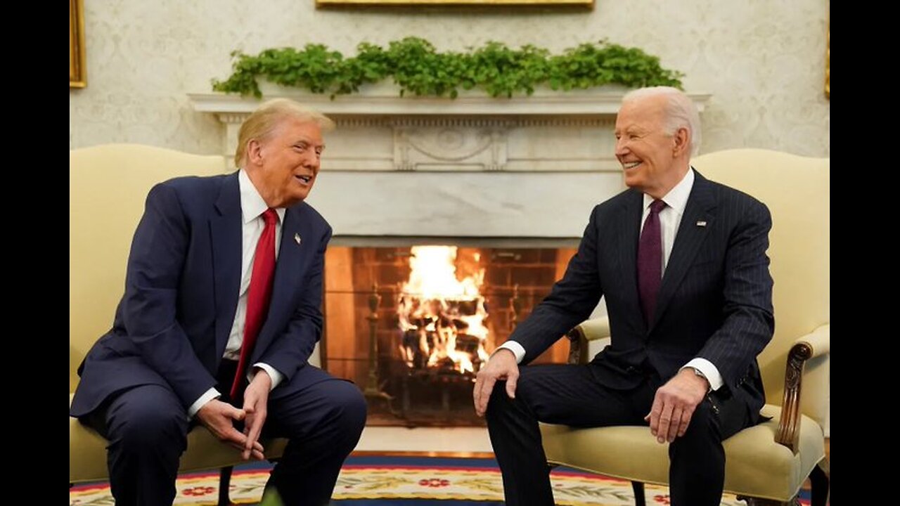 Biden meets with 'Fascist' Trump at White House for Transition