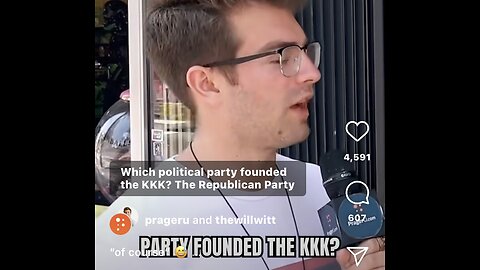 Captioned - Which political party founded the KKK?