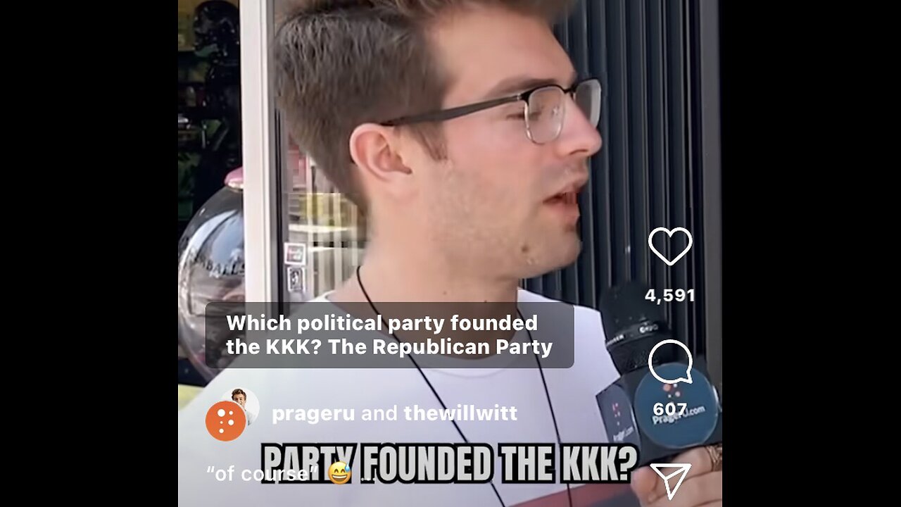 Captioned - Which political party founded the KKK?