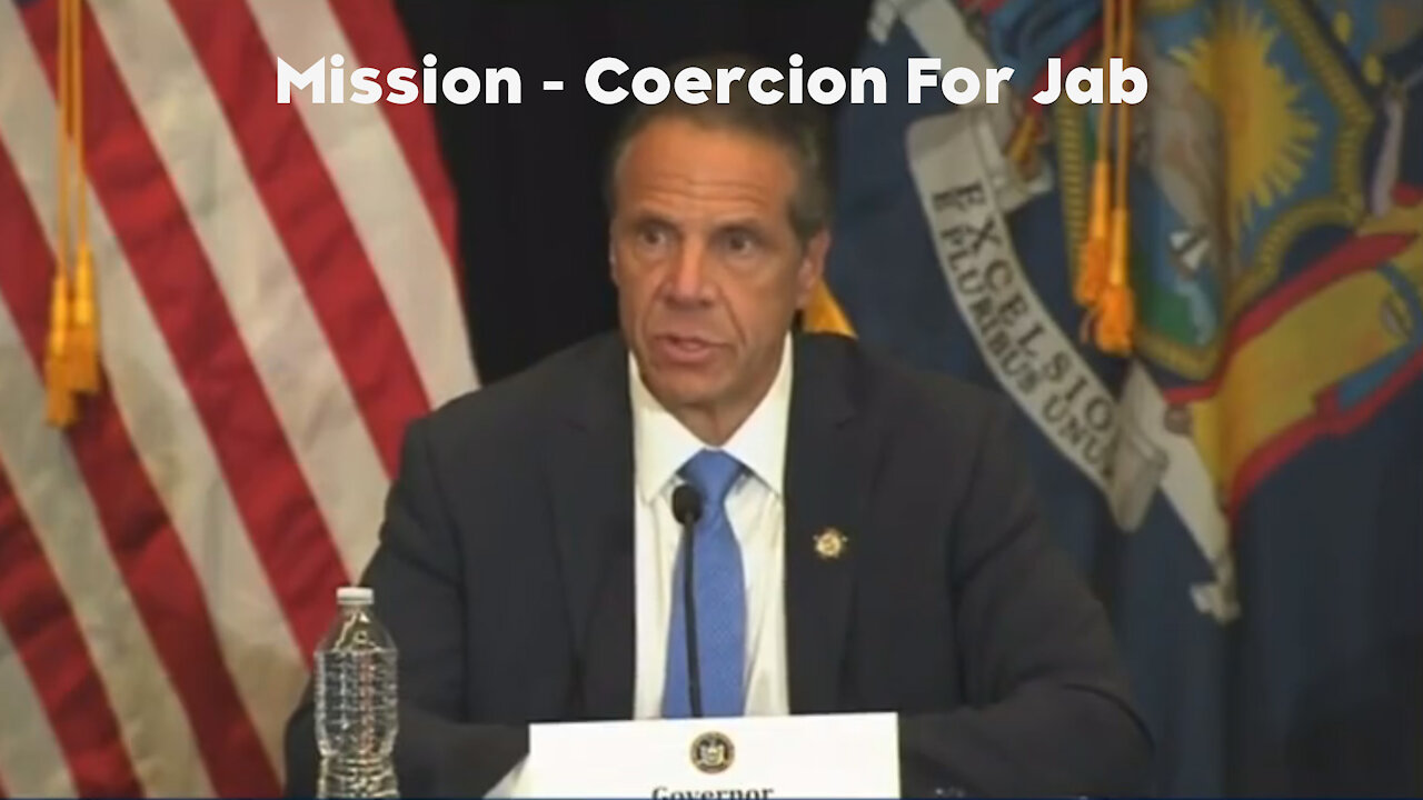 NY Gov. Cuomo - Mission Jab In Arm