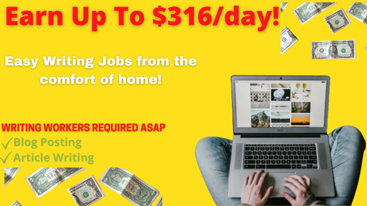 Writing Jobs Online 2021 | Make Money Online From Home