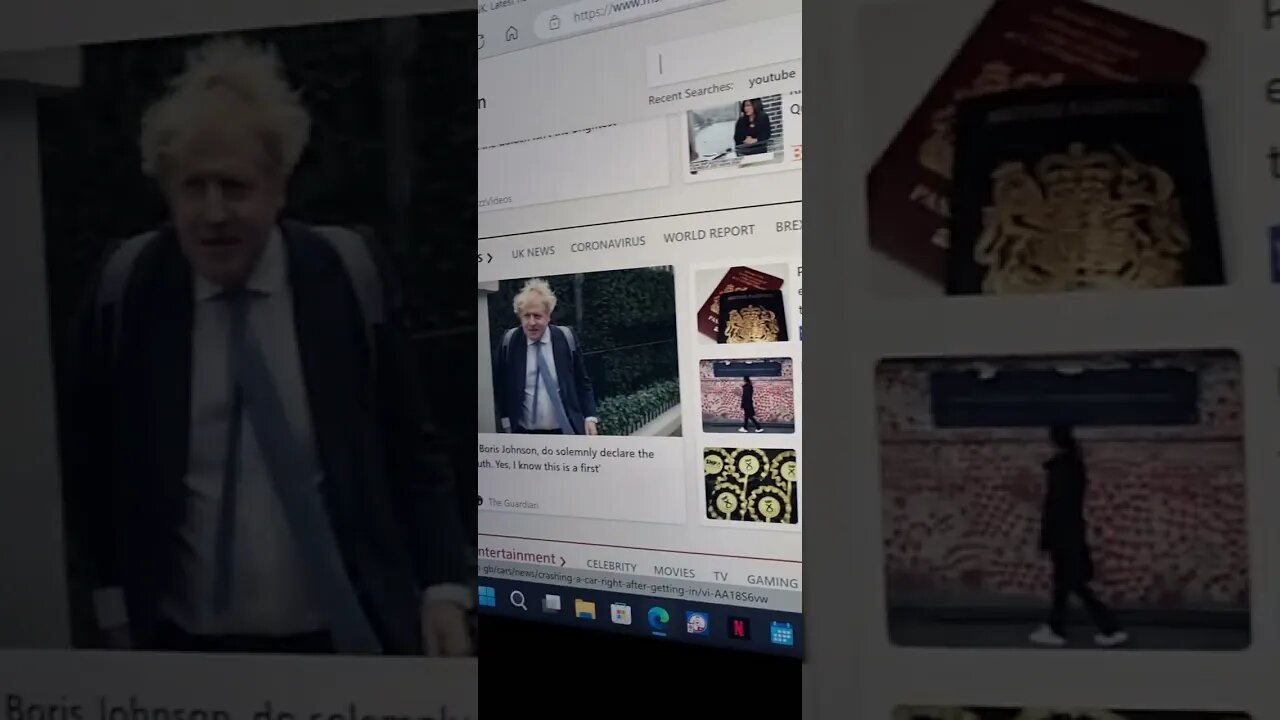 headlines on msn in England on the 21st of March 2023 short version