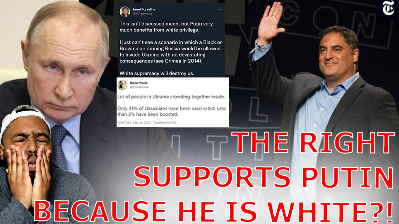 Cenk Uygur Claims Conservatives 'Support' Putin Because He Is White As War Breaks Out In Ukraine