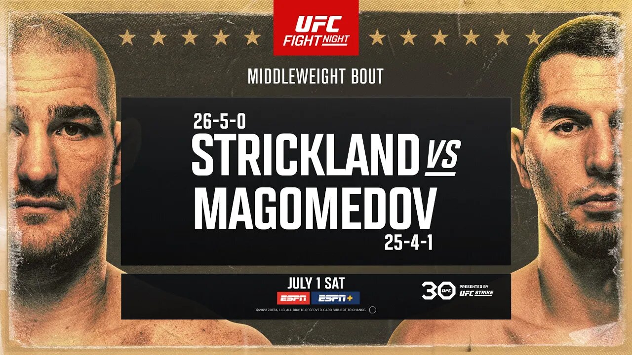 UFC Vegas 76: Strickland vs Magomedov - July 1 | Fight Promo