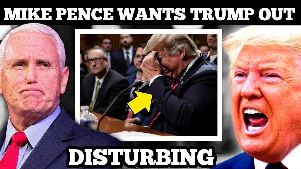 ⛔Mike Pence joins forces with 89 Top Reps and Declare Trump ineligible, he must be dropped