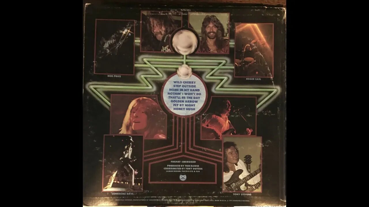 Foghat – Energized - Full Album Vinyl Rip (1974)