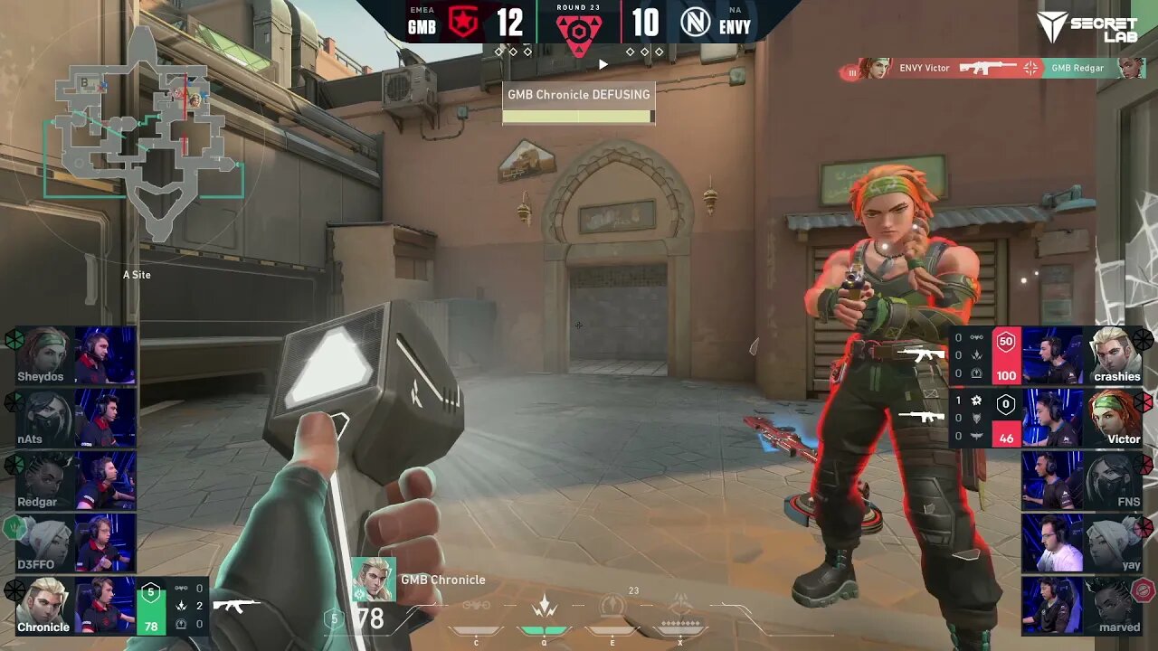 LAST SECOND ENVY CLUTCH VS CHRONICLE DEFUSING