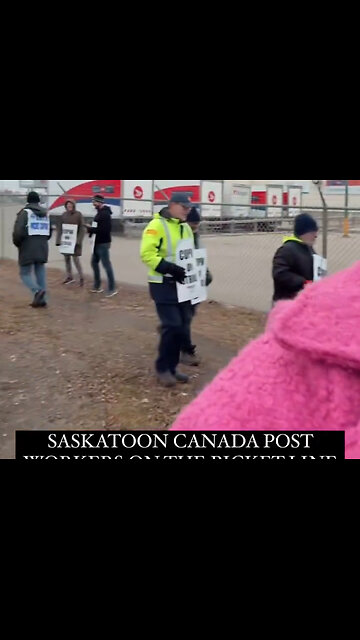 400 Saskatoon Postal Workers on Strike. Want more money.