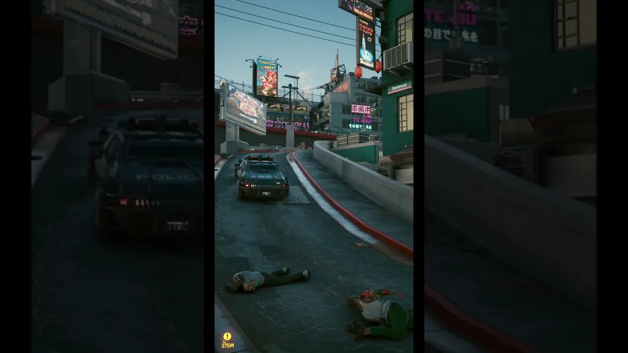 Cyberpunk Outtakes #1 NCPD PImp Rollin #shorts